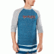 Dakine Roots Raglan Loose Fit 3-4 Sleeve, RESIN HEATHER, S, 10001665-ESIET
