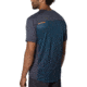 Dakine Syncline Short Sleeve Jersey, Slate Blue Stripe, Small, 10002232-SLATEBLUST-S