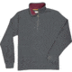 Dakota Grizzly Quinton Half Zip Flannel - Men's, Extra Large, Charcoal, D1201XL