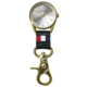 Dakota Watches Classic Dress Clip Watch, Genuine Leather/Nylon Fob, Gold 4014375