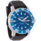 Dakota Watches Dakota Fifty, Blue Dial, Black PU Band 5745-5