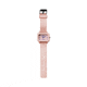 Dakota Watches Fusion TV, Light Pink Dial &amp; PVC Band 5372-8