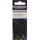 Danielson Crappie Jig 1/8oz Black, JGC18BBB
