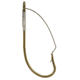 Danielson Weedless Sproat Hook Single Bag, Size 3/0, HXWSBR-3/0