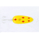Dardevle Huskie Junior Hd Spoon, 4 1/2in, 2oz, Yellow/Red Diamonds, Brass Back, 717