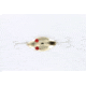 Dardevle Red Eye Wiggler Spoon 3in, 1oz, Brass, 8823