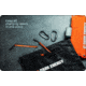 Dark Energy 18W Spectre Solar Panel Accessories Kit, Black/Orange, AKSSPF18