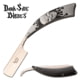 Dark Side Blades Razor, 3.75 in, 3Cr13 Stainless Steel, Razor, Black/Gray, DS-082GY