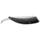 Dark Side Blades Razor, 3.75 in, 3Cr13 Stainless Steel Stainless Steel, Razor, Black/Red, DS-082RD