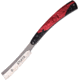 Dark Side Blades Razor, 4.5 in, 3Cr13 Stainless Steel Stainless Steel, Razor, Red/Black, DS-016RD