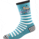Darn Tough Animal Haus Crew Lightweight Sock - Womens, Aqua, Small, 6037-AQUA-S-DARN