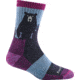Darn Tough Bear Town Micro Crew Light Cushion Sock - Womens, Purple, Large, 1970-PURPLE-L-DARN