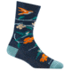 Darn Tough Birds of a Feather Crew Lightweight Socks - Womens, Midnight, Small, 6121-MIDNIGHT-S-DARN