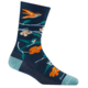 Darn Tough Birds of a Feather Crew Lightweight Socks - Womens, Midnight, Small, 6121-MIDNIGHT-S-DARN