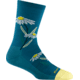 Darn Tough Blossom Crew Lightweight Socks - Womens, Cascade, Medium, 6104_CASCADE_M_DARN