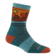 Darn Tough Celeste Micro Crew Midweight with Cushion Socks - Womens, Teal, Large, 5023-TEAL-L-DARN