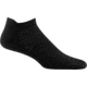 Darn Tough Coolmax Run No Show Tab Ultra-Lightweight No Cushion Running Sock - Mens, Black, Medium, 1053-BLACK-M-DARN