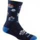 Darn Tough Cottage Bloom Crew Lightweight Sock with Cushion - Womens, Eclipse, Small, 6077-ECLIPSE-S-DARN