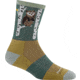 Darn Tough Critter Club Micro Crew Lightweight with Cushion Socks - Womens, Owl Green, Medium, 5001-C-7072-04
