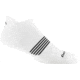 Darn Tough Element No Show Tab Lightweight w/ Cushion Socks - Mens, White, Large, 1116-WHITE-L-DARN