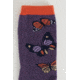 Darn Tough Flutter Crew Lightweight Socks - Womens, Plum, Small, 6109-PLUM-S-DARN