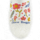 Darn Tough Garden Party No Show Hidden Lightweight Shoes - Womens, White, Small, 6072-WHITE-S-DARN