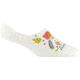 Darn Tough Garden Party No Show Hidden Lightweight Socks - Womens, White, Small, 6072_WHITE_S_DARN