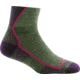 Darn Tough Hiker 1/4 Cushion Sock - Womens, Moss Heather, Small, 1958-MOSS-HEATHER-S-DARN