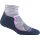 Darn Tough Light Hiker 1/4 Lightweight with Cushion Socks - Womens, Cosmic Purple, Medium, 1987_COSMIC_PURPLE_M_DARN