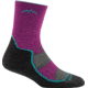 Darn Tough Light Hiker Micro Crew Light Cushion Sock - Girls, Clover, Large, 3024-CLOVER-L-DARN