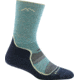 Darn Tough Light Hiker Micro Crew Light Cushion Sock - Womens, Aqua, Large, 1967-AQUA-L-DARN