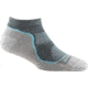 Darn Tough Light Hiker No Show Lightweight Hiker Sock - Womens, Slate, Small, 1986-SLATE-S-DARN