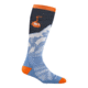 Darn Tough Little Yeti OTC Midweight with Cushion Socks, Midnight, Large, 3809-MIDNIGHT-L-DARN