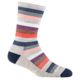 Darn Tough Mystic Stripe Crew Lightweight Socks w/Cushion - Womens, Ash, Medium, 1644-ASH-M-DARN