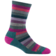 Darn Tough Mystic Stripe Crew Lightweight Socks w/Cushion - Womens, Spruce, Small, 1644-SPRUCE-S-DARN