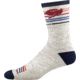 Darn Tough Pacer Micro Crew Ultra-Lightweight Running Sock - Mens, Ash, Medium, 1041-ASH-M-DARN