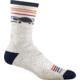 Darn Tough Pacer Micro Crew Ultra-Lightweight Running Sock - Mens, Ash, Medium, 1041-ASH-M-DARN