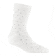 Darn Tough Pin Drop Crew Lightweight with Cushion Socks - Womens, White, Large, 6110-WHITE-L-DARN
