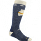 Darn Tough Polar Bear OTC Midweight w/ Cushion/ Padded Shin Socks - Kids, Blue, Large, 3802-BLUE-L-DARN