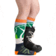 Darn Tough Pow Cow Over-The-Calf Midweight Sock - Kids, Green, Small, 3036-GREEN-S-DARN