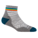 Darn Tough Run 1/4 Ultra-Lightweight Socks w/Cushion - Womens, Gray, Large, 1048-GRAY-L-DARN