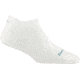 Darn Tough Run Coolmax No Show Tab Ultra-Lightweight Running Sock - Womens, White, Medium, 1051-WHITE-M-DARN