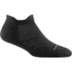 Darn Tough Run Coolmax No Show Tab Ultra-Lightweight w/ Cushion Running Sock - Womens, Black, Large, 1052-BLACK-L-DARN
