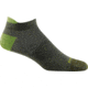 Darn Tough Run No Show Tab Ultra-Lightweight Running Sock - Mens, Fatigue, Medium, 1033-FATIGUE-M-DARN
