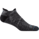 Darn Tough Run No Show Tab Ultra-Lightweight Running Sock w/Cushion, Space Gray, Medium, 1039-SPACE-GRAY-M-DARN