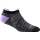 Darn Tough Run No Show Tab Ultra-Lightweight Running Sock w/Cushion - Womens, Space Gray, Medium, 1047-SPACE-GRAY-M-DARN