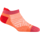 Darn Tough Run No Show Tab Ultra-Lightweight Socks - Womens, Coral, Small, 1043_CORAL_S_DARN