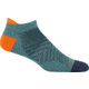 Darn Tough Run No Show Tab Ultra-Lightweight Socks - Mens, Aqua, Large, 1033-N-8001-05