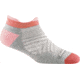 Darn Tough Run No Show Tab Ultra-Lightweight w/ Cushion Running Sock - Womens, Ash, Large, 1047-ASH-L-DARN