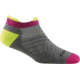 Darn Tough Run No Show Tab Ultra-Lightweight w/ Cushion Running Sock - Womens, Gray, Small, 1047-GRAY-S-DARN